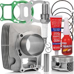 Kit de haut moteur avec piston de cylindre à gros alésage de 74 mm pour Honda TRX 250EX 250X Recon 250 ATV