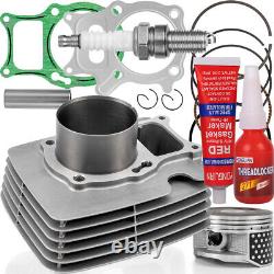 Kit de haut moteur avec piston de cylindre à gros alésage de 74 mm pour Honda TRX 250EX 250X Recon 250 ATV
