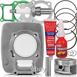 Kit de haut moteur avec piston de cylindre à gros alésage de 74 mm pour Honda TRX 250EX 250X Recon 250 ATV