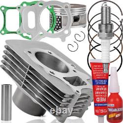 Kit de haut moteur avec piston de cylindre à gros alésage de 74 mm pour Honda TRX 250EX 250X Recon 250 ATV