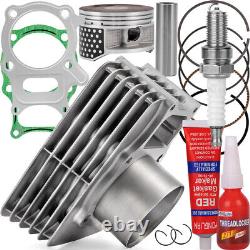 Kit de haut moteur avec piston de cylindre à gros alésage de 74 mm pour Honda TRX 250EX 250X Recon 250 ATV
