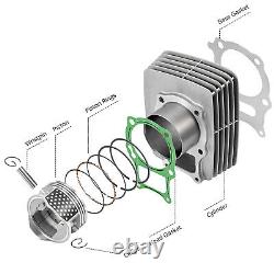 Kit de haut moteur avec piston de cylindre à gros alésage de 74 mm pour Honda TRX 250EX 250X Recon 250 ATV