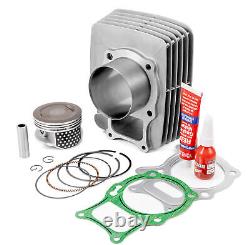 Kit de haut moteur avec piston de cylindre à gros alésage de 74 mm pour Honda TRX 250EX 250X Recon 250 ATV