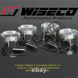 Kit de piston Wiseco Big Bore CK143 pour Suzuki GSXR1100 1986-88 Alésage 82mm CR 13.51