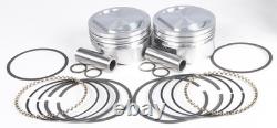 Kit de piston en fonte à gros alésage TC88 à 95CI 10,51 CR + 0,005 O.S. Pistons KB KB411.005