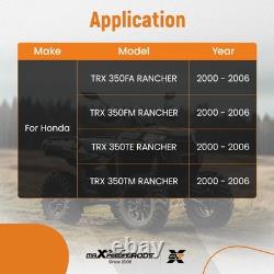 Kit de piston et culasse à grand alésage de 355cc pour Honda Rancher 350 TRX350 2000-2006