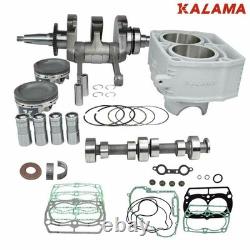 Kit de reconstruction Big Bore RZR 800 +2.4mm vilebrequin à course allongée piston forgé arbre à cames de course