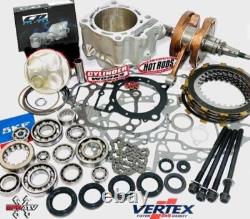 Kit de reconstruction complète du moteur Big Bore Stroker 100mm pour 06+ TRX 450R 450ER CP JE Pistons