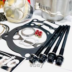 Kit de reconstruction complète du moteur Big Bore Stroker 100mm pour 06+ TRX 450R 450ER CP JE Pistons