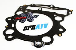 Kit de reconstruction de culasse Big Bore Nikasil plaqué de 102 mm +2 pour Yamaha Grizzly 660