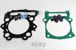 Kit de reconstruction de culasse Big Bore Nikasil plaqué de 102 mm +2 pour Yamaha Grizzly 660