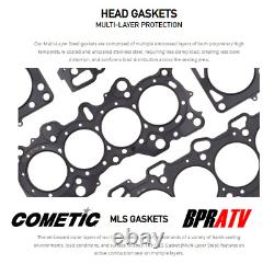 Kit de reconstruction de cylindre Big Bore 88mm avec piston JE et joints pour TRX400EX 400EX 400X XR400