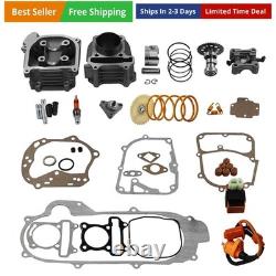 Kit de reconstruction de cylindre GY6 100 cc Kit Big Bore pour soupape 64 mm 49 cc 50 cc 139QMB