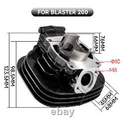 Kit de reconstruction de cylindre, roulement de vilebrequin et piston Big Bore pour Yamaha Blaster 200 YFS200