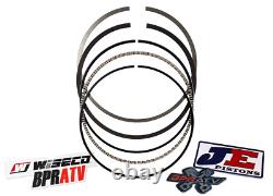 Kit de reconstruction de haut moteur Big Bore 440 Wiseco pour Honda XR400 XR 400EX 89mm 89