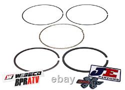 Kit de reconstruction de haut moteur Big Bore 440 Wiseco pour Honda XR400 XR 400EX 89mm 89