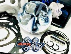 Kit de reconstruction de haut moteur YFZ450 YFZ 450 Kit Big Bore Cylindre 480cc Piston de pompe 98mm