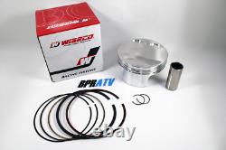 Kit de reconstruction de haut moteur pour cylindre Big Bore Wiseco piston de 102 mm pour Rhino 660 et Grizzly 660