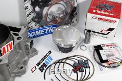 Kit de reconstruction de haut moteur pour cylindre Big Bore Wiseco piston de 102 mm pour Rhino 660 et Grizzly 660