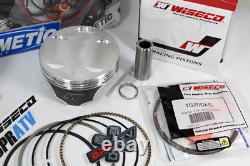 Kit de reconstruction de haut moteur pour cylindre Big Bore Wiseco piston de 102 mm pour Rhino 660 et Grizzly 660