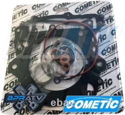 Kit de reconstruction de haut moteur pour cylindre Big Bore Wiseco piston de 102 mm pour Rhino 660 et Grizzly 660