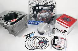 Kit de reconstruction de haut moteur pour cylindre Big Bore Wiseco piston de 102 mm pour Rhino 660 et Grizzly 660