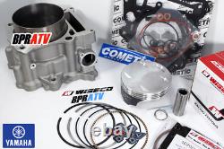 Kit de reconstruction de haut moteur pour cylindre Big Bore Wiseco piston de 102 mm pour Rhino 660 et Grizzly 660