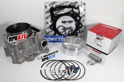 Kit de reconstruction de haut moteur pour cylindre Big Bore Wiseco piston de 102 mm pour Rhino 660 et Grizzly 660
