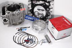 Kit de reconstruction de haut moteur pour cylindre Big Bore Wiseco piston de 102 mm pour Rhino 660 et Grizzly 660