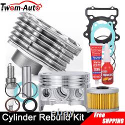 Kit de reconstruction de joint de piston de cylindre de grand alésage pour ATV Honda Fourtrax 300 TRX300 FW