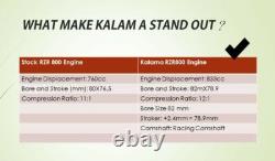 Kit de reconstruction de moteur Big Bore RZR 800 + manivelle de 2,4 mm avec poussoirs 0812