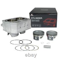 Kit de reconstruction de moteur Big Bore RZR 800 + manivelle de 2,4 mm avec poussoirs 0812