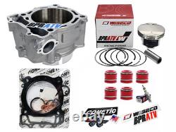 Kit de reconstruction de moteur haut de gamme avec cylindre à alésage large de 98 mm et piston Wiseco pour YFZ450 YFZ 450