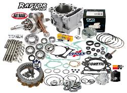 Kit de reconstruction de vilebrequin à course longue de 102 mm pour Raptor 660 719 Assemblage complet de moteur
