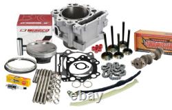 Kit de reconstruction du haut moteur Big Bore Hotcam Mudbuster 102 mm pour Rhino Grizzly 660 avec soupapes