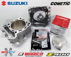 Kit de reconstruction du haut moteur Big Bore pour cylindre Suzuki LTZ400 LTZ 400 avec piston Wiseco et joint