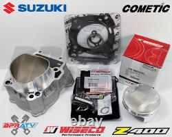 Kit de reconstruction du haut moteur Big Bore pour cylindre Suzuki LTZ400 LTZ 400 avec piston Wiseco et joint