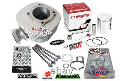 Kit de reconstruction du haut moteur Suzuki LT80 KFX 80 Big Bore 52mm Piston Wiseco Cylindre ATV