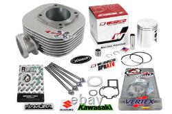 Kit de reconstruction du haut moteur Suzuki LT80 KFX 80 Big Bore 52mm Piston Wiseco Cylindre ATV