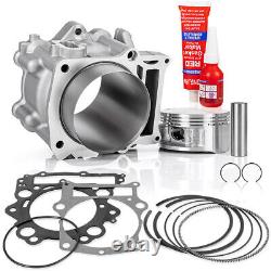 Kit de reconstruction du haut moteur avec joint de piston de cylindre à grand alésage pour Yamaha Rhino 660 2004-2007