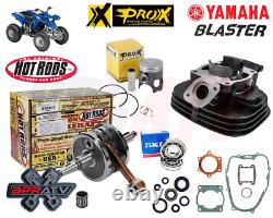 Kit de reconstruction simple du cylindre Big Bore de 68 mm Yamaha Blaster 200 avec piston Pro X et vilebrequin