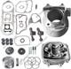 Kit De R&eacute;fection De Cylindre &agrave; Grand Al&eacute;sage De 57,4 Mm Pour Kart, Moto Et Scooter Gy6 4 Temps