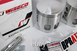 Kit de remplacement et de mise à niveau du piston forgé Athena Big Bore 68 mm WISECO pour Yamaha Banshee
