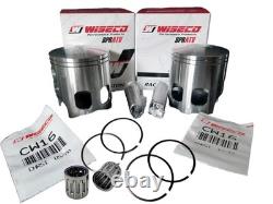 Kit de remplacement et de mise à niveau du piston forgé Athena Big Bore 68 mm WISECO pour Yamaha Banshee