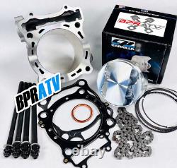 Kit de suralésage Big Bore CRF450R CRF 450R 02-08 100mm +4 Ensemble de reconstruction du haut du cylindre piston