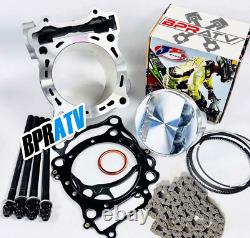 Kit de suralésage Big Bore CRF450R CRF 450R 02-08 100mm +4 Ensemble de reconstruction du haut du cylindre piston