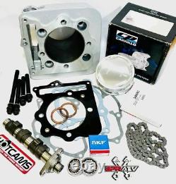 Kit de suralésage Big Bore TRX 400EX 400X XR 87m Étape 2 Hotcam Hot Cam +2 Kit de rénovation du haut moteur