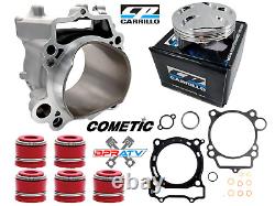 Kit de suralésage Big Bore YFZ450 YFZ 450 480cc +3 cylindre 98mm CP Piston Kit de réfection du haut du moteur
