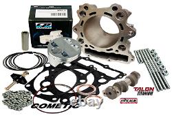 Kit de suralimentation Big Bore Raptor YFM 660, caméra Hotcam 102mm, étage supérieur de niveau 3, arbre à cames Hot Cam, goujons.