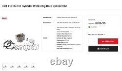Kit gros alésage Cylinder Works 477 cc pour Honda TRX450R 2006-2014 11005-K01